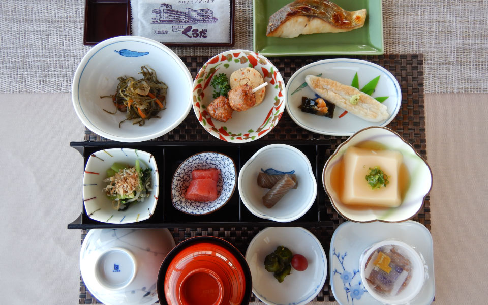 大好評の朝食